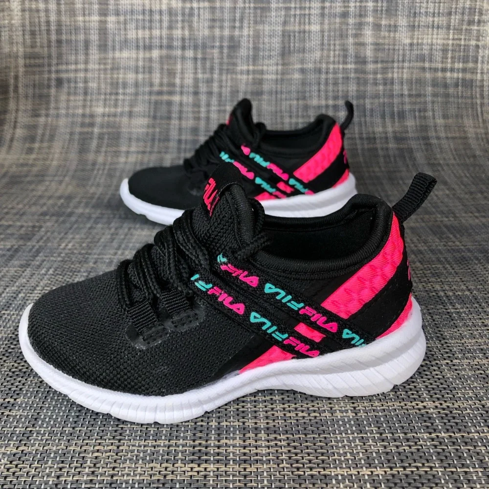 Fila Kids Lightspin Active Sneakers Shoes Toddler Girls size 6